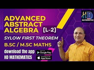#maths //#mscmathematics //#bscmaths //advanced abstract algebra L 2// sylow first theorem