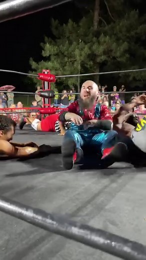 1.9M views · 11K reactions | Micro Wrestling | Heavy Metal Mario wins the triple-threat match in Benton, KY! Thanks to all the fans who braved the rain. #microwrestling | Micro Wrestling Federation | Facebook