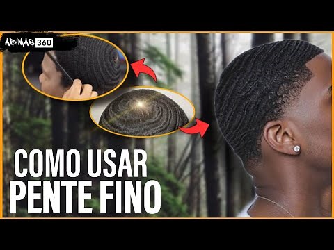 COMO USAR O PENTE FINO + FUNÇÃO VERDADEIRA (BRUSH WAVES)