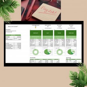 Debt Payoff Tracker Spreadsheet | Excel | Google Sheets | Digital Download - Etsy Canada
