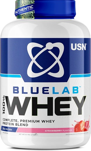 Amazon.com: USN Blue Lab Whey Fraise 4.4 lbs : Salud y Hogar