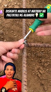 330K views · 1.9K reactions | Quick and strong wire tying technique✅ #fblifestyle #TRICKS #contruction #ideas #tips ✔️ | T a m B a y a N | Facebook