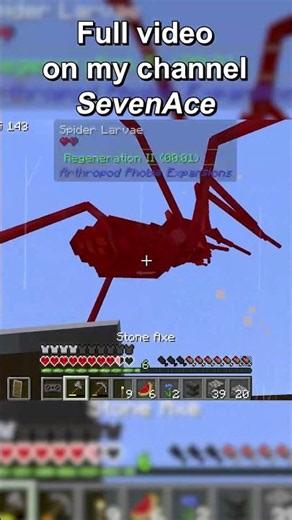 I'm not scared of spiders! #foryou #minecraft