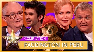 694K views · 10K reactions | To celebrate our favourite duffle-coated bear's Peruvian adventure, we've made an adorable compilation of the best Paddington mentions on the couch, so get your marmalade sandwiches ready and tuck in!  | The Graham Norton Show | Facebook