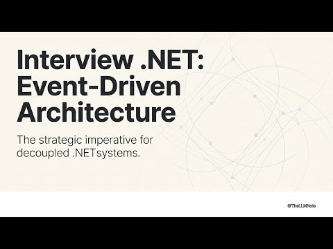Interview .NET: Event Driven Architecture