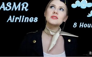 【Gentle Whispering】｜空姐角色扮演｜Sleep Destination～