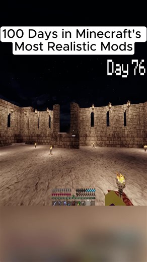 100 Days in Minecraft's Most Realistic Mods