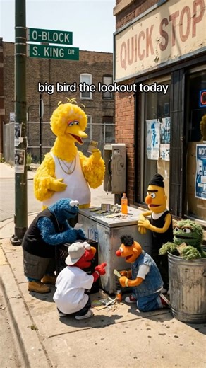 sesame street found out who won the lottery and it did not go well #sesamestreet #puppets #lottery #chaos #nostalgia