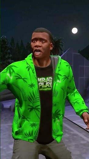 Franklin escape from the dinosaur in GTA 5 #franklin #dinosar #gta5tamil
