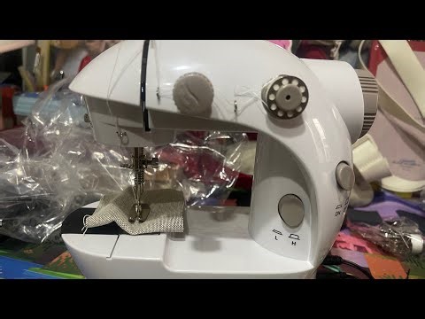 Unboxing My Mini Sewing Machine with LED Light