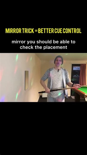 The Mirror Trick That Instantly Improves Your Snooker Grip
