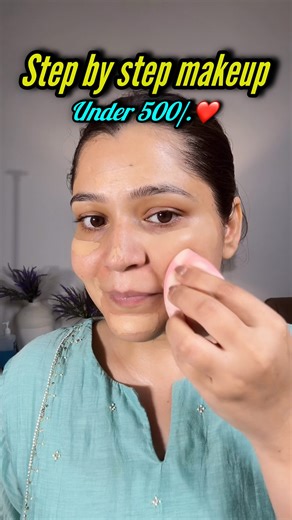 Prerna Payal | Mua | Makeup Coach on Instagram: "📌Step by Step makeup with affordable products . (Save & Share ) with others . @pulsingglambyprerna . Learn step by step makeup especially for oily skin with affordable products, learn type of makeup products works like magic on oily skin because understanding skin type & then doing makeup creates a huge difference in makeup especially for oily skin. . Makeup, makeup steps, oily skin, skin type, step by step makeup, beginners makeup, makeup tutori