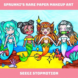 482K views · 7.5K reactions | Sprunki’s RARE Paper Makeup Art © Copyright by HFL Media ☞ Do not Reup Get in touch with us: info@hflmedia.net | Stop Motion Paper ASMR | Facebook