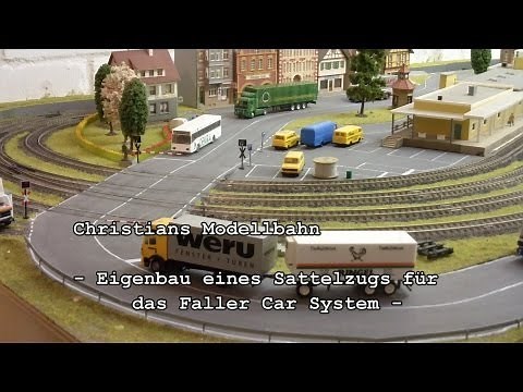 Umbau eines Herpa Standmodells zu einem Faller Car System Fahrzeug
