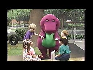 Barneys Rhymes With Mother Goose 1992 I Love You And Barney Winks