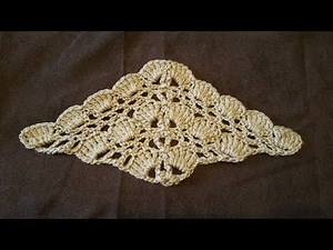 TUTO crochet : Super châle facile aéré / crochet tutorial: airy shawl