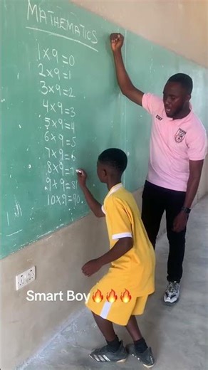 This Boy's Math Skills!