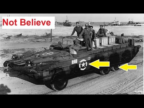 German Defenders Shocked by Amphibious DUKW Trucks – WW2 Secret