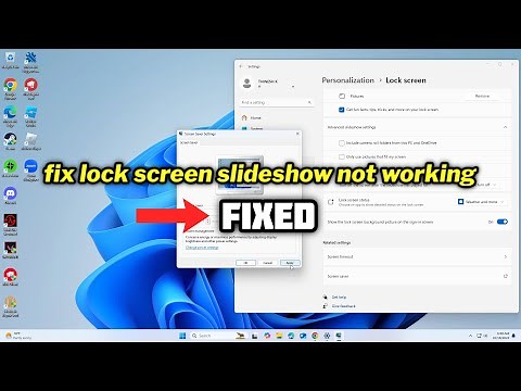 (FIXED) lock screen slideshow not working in windows 10/11