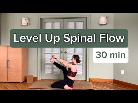 Seated & Balance Spinal Yoga Flow | 30 min | intermediate to advanced