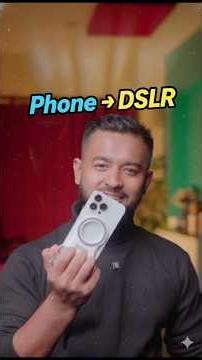 DSLR Feel Without a DSLR 😏