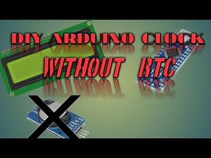 Arduino lcd clock without RTC | Arduino Clock without RTC | Arduino clock