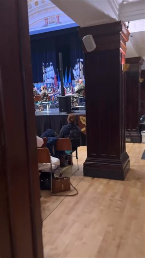 On February 24th, Band 1 Brigade conducted by Captain Ben Jacob performed in Cork City Hall for our annual Mass Schools Concert. Here we have Corporal Emmet Donlan singing Killeagh by @kingfishrofficial alongside the Band 1 Brigade and what a chorus of wonderful singers joining him! #ÓglaighnahÉireann #IrishDefenceForces #DefendOurState #DefenceForcesSchoolOfMusic | Defence Forces School of Music