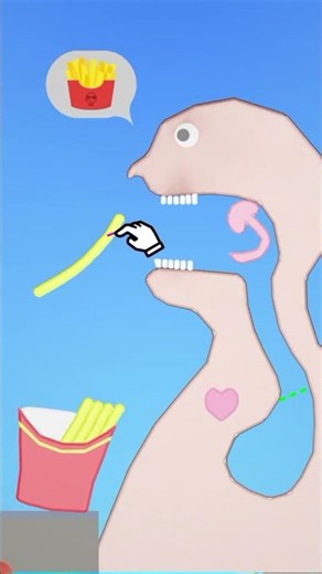 Eat Simulator #shorts #eatingsimulator #gaming #gameplay #dzigames