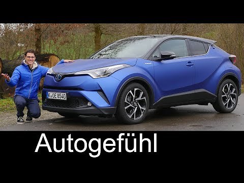 Toyota C-HR FULL REVIEW Hybrid SUV CHR 2018 - Autogefühl