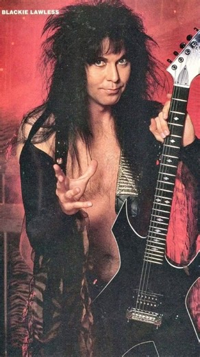 Blackie Lawless from W.A.S.P.