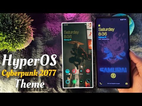 This Cyberpunk 2077 HyperOS Theme Will Blow Your Mind 👾