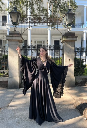 NEW! Solid styles for the modern witchy woman, the Butterfly Tie Top, Gene Dress, and Lucky Yves Dress are now available online and on Magazine. | Trashy Diva