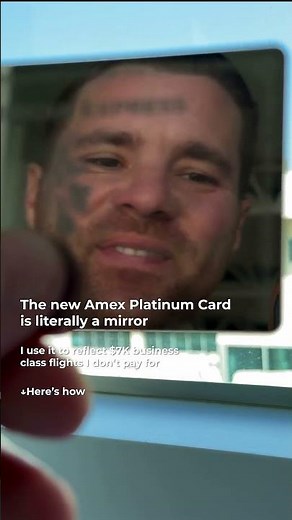 The NEW MIRROR Platinum Card from American Express