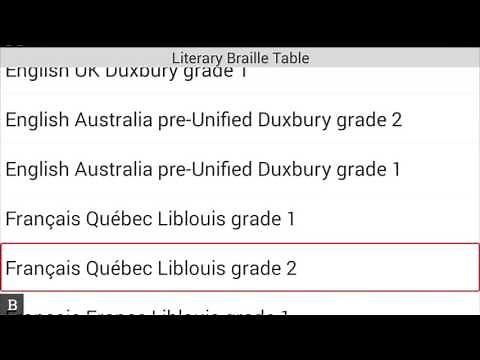 BrailleNote Touch snapshot tutorial No.10: Configuring options and settings