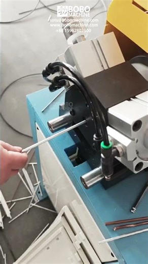 Aluminum Tube Straightener And Chip less Cutter Machine