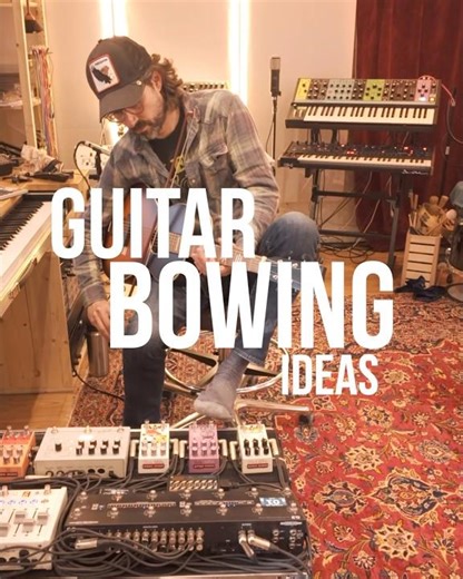 Guitar Bowing | #livelooping #guitarpedals
