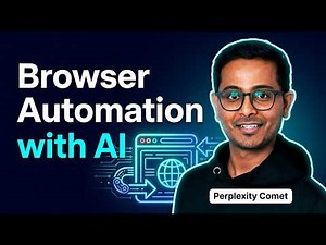 Browser Automation with AI | Perplexity Comet Tutorial (Automate YouTube with AI)