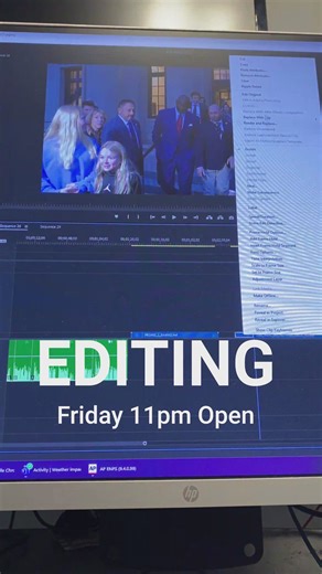 Behind the scenes: Editing the 11 p.m. newscast opening video