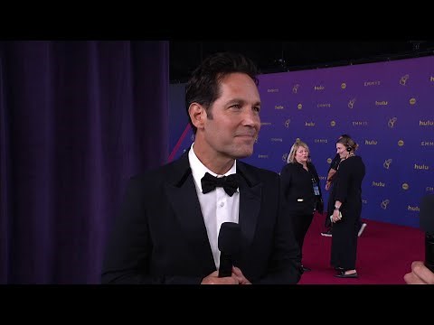 Paul Rudd Emmy Awards 2024 Red Carpet Interview - Emmy Awards