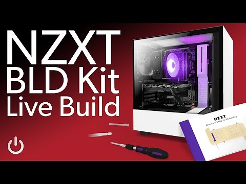 Building With An NZXT BLD Kit -- LIVE