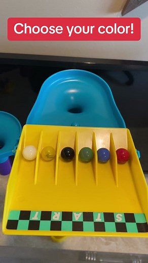 Marble Race Track Color Selection