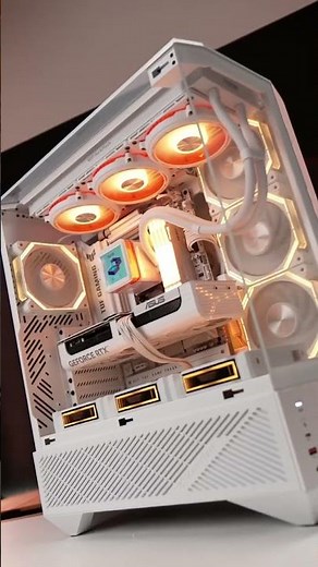 Ultimate White Gaming PC Build 2026 🤍 RTX 5090 Dream Setup! #gaming #white #pc #edit #live
