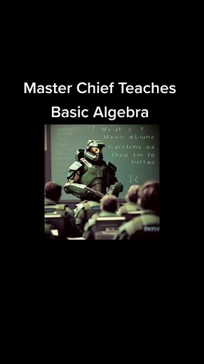 Algebra can be hard, let Master Chief help #masterchief #algebra #mathhelp