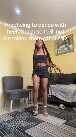 Practicing Dance in Heels for Matric Dance Event