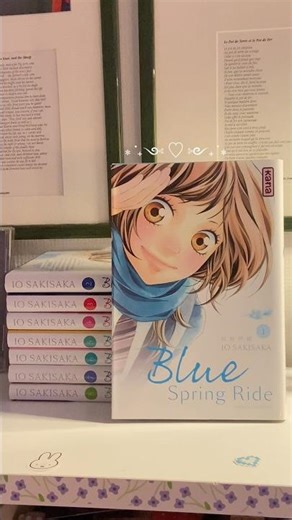 starting my shojo collection ! I love blue spring ride! #manga #shojomanga #bluespringride