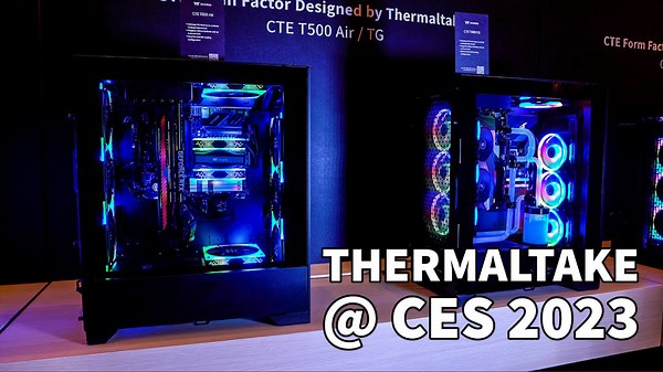 Thermaltake's new cases & fans @ CES 2023