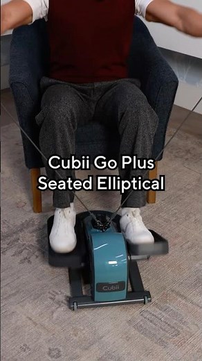 QVC Today’s Special Value | Cubii Go Plus - Seated Elliptical w/ 14 Resistance Levels