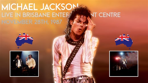 迈克尔·杰克逊 | 1987年11月28日布里斯班现场演唱会（4K修复版）