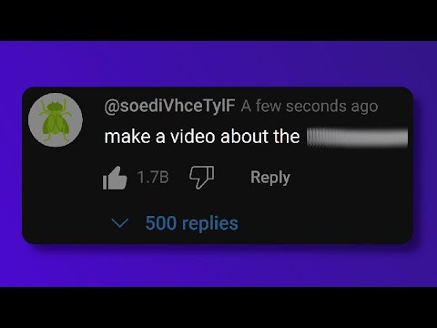 Doing what my viewers say...