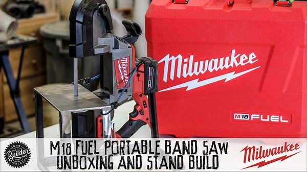 Milwaukee FUEL Portable Bandsaw Unboxing/ Stand Build